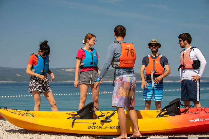 Half-Day Small-Group Kayaking Tour in Makarska - Reaching Nugal Beach and its smaller neighbor