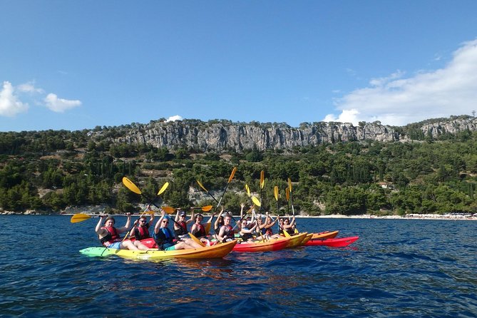 Half-Day Split Sea Kayak Adventure - Paddling past Marjan’s coves and sea pyramids