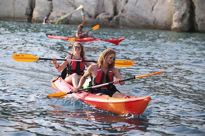 Half-Day Split Sea Kayak Adventure - Learning to kayak before heading along the coast