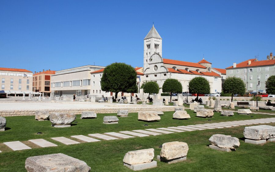 History Walking Group Tour in Old Center of Zadar - The Roman Forum puts Zadar’s age on display