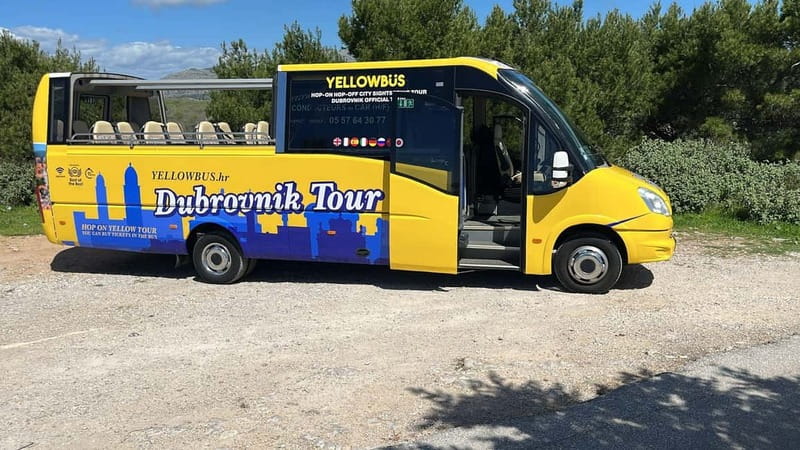 Hop-On Hop-Off Yellow Cabrio Tour: See Dubrovnik in 90mins - Starting at Pile Gate in Dubrovnik