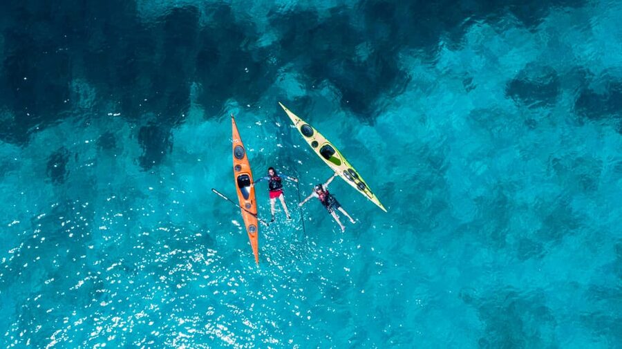 Hvar: Half day kayak tour to Pakleni islands - Zdrilca Bay, optional breaks, and time to choose your pace