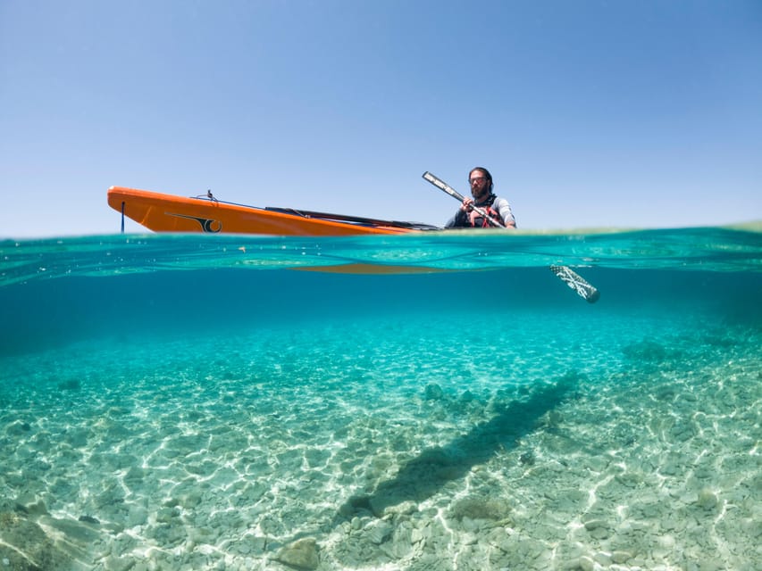 Hvar: Half day kayak tour to Pakleni islands - What the $68 price includes