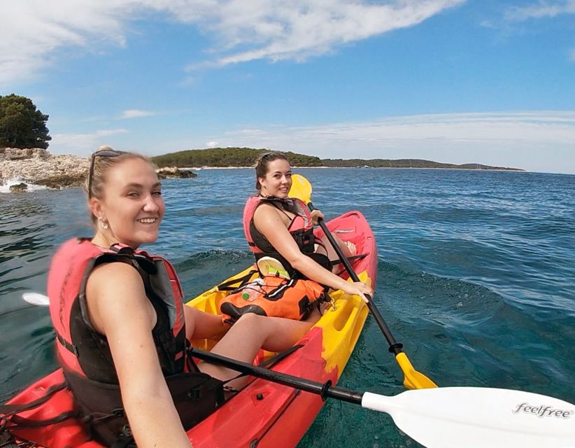 Hvar: Pakleni Islands Self-Guided Kayaking Tour - Snorkeling, swimming, and time on shore