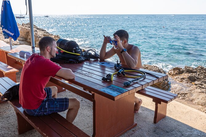 Intro Dive in Dubrovnik - What happens during the 2-hour-30-minute session