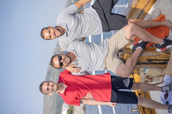 Island Hopping & City Walls Cruise with Food and Open Bar - The crew and the feel of the day