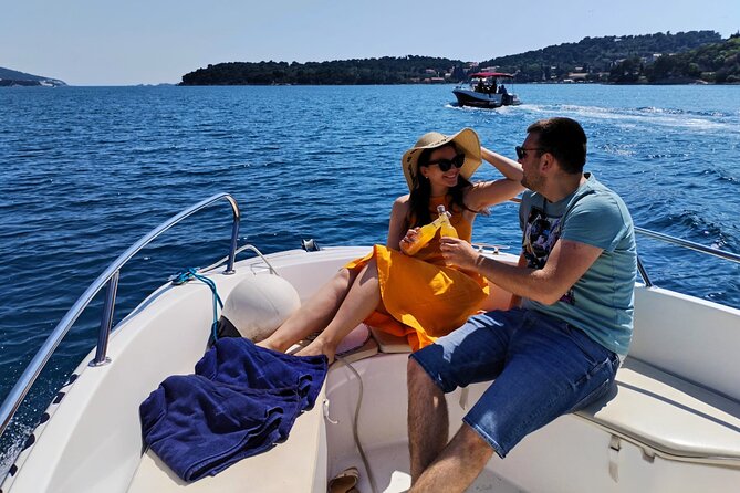 Islands & Caves Private Tour with pickup, drinks & fuel included - Sunj Beach gives you sand and shallow water