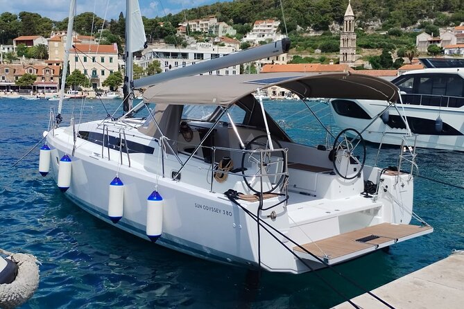 Islands Tour on Luxurious Jeanneau Sun Odyssey - Captain Frano can shape the day