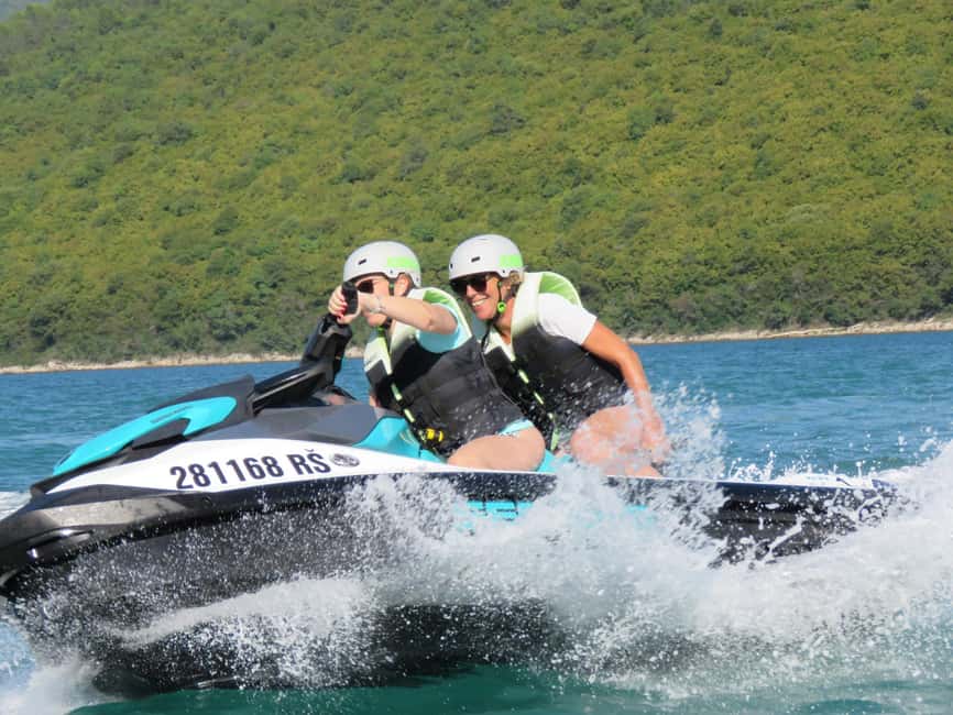 Istra Adventure JET SKI SAFARI 20, 45, 90 MIN - The 90-minute route to Budava and Vošćice