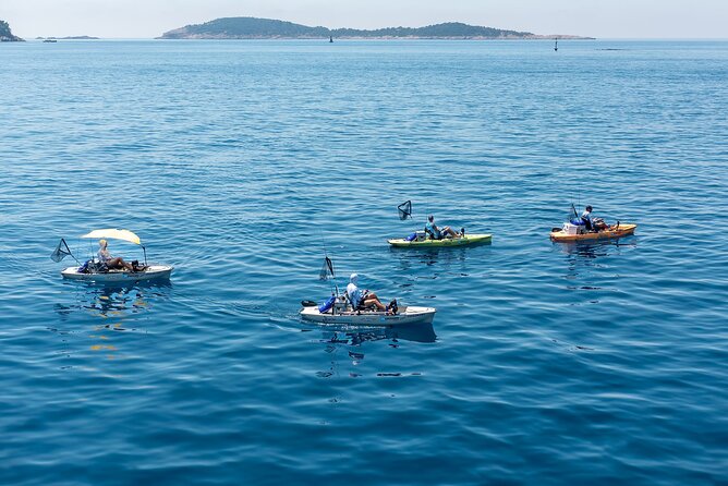 Kanjac Kayak Fishing Cavtat - Using the Lowrance fishfinder