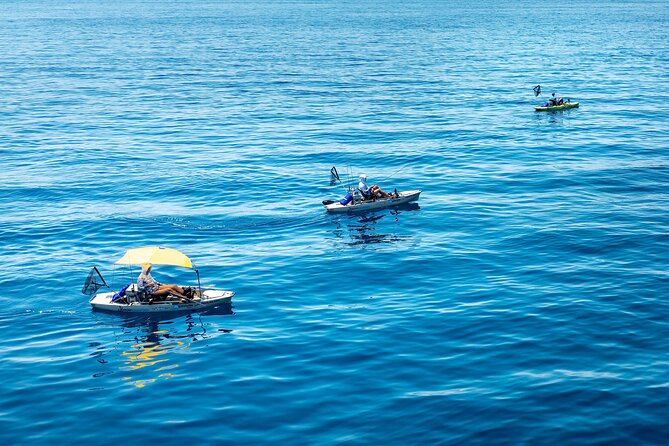 Kanjac Kayak Fishing Cavtat - Getting used to the Hobie kayak