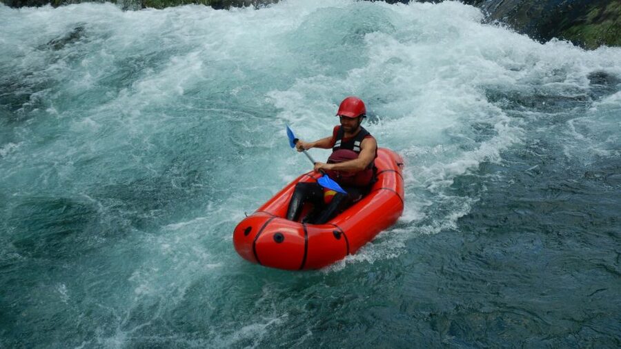 Kaštel Žegarski: Zrmanja River Packrafting - The first 1.5 hours: learning the boat on calm water