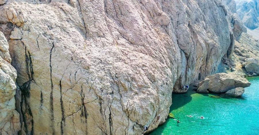 Kayak and Via Ferrata Adventure - Passing the flat rocks of Slana Bay