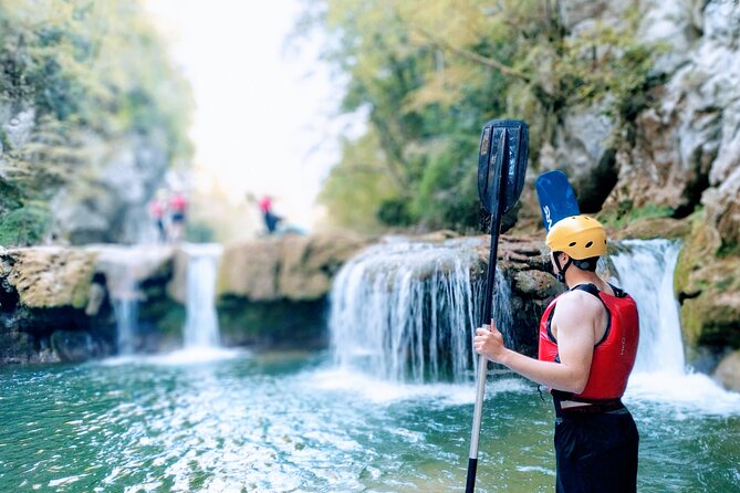 Kayaking Adventure on Mreznica River close to Plitvice Lakes - Paddling through the gorge and over the cascades