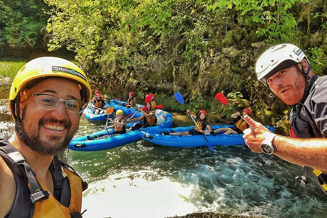 Kayaking Mreznica Waterfalls close to Plitvice Lakes - Guide quality and group size matter