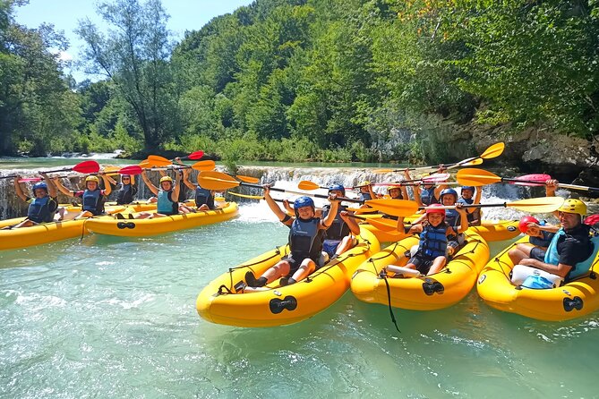 Kayaking on Upper Mreznica River - Slunj, Croatia - Fifteen waterfalls and three ways to pass them