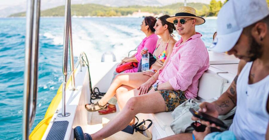 Korčula 3 ISLAND CATAMARAN TOUR Badija - Vrnik - Stupe - Who will enjoy this island tour most?