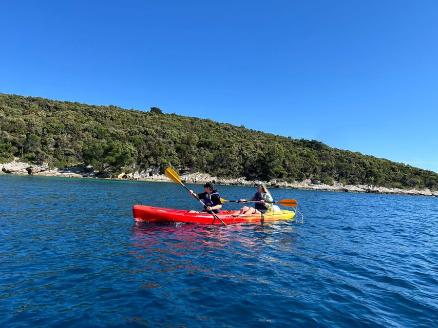Korcula Archipelago Kayak Tour - Paddling Toward Caves, Bays, and Islet Beaches