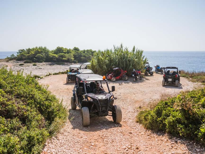 Korcula Buggy Safari With Wine Tasting - Leaving Korcula Town for olive groves and villages