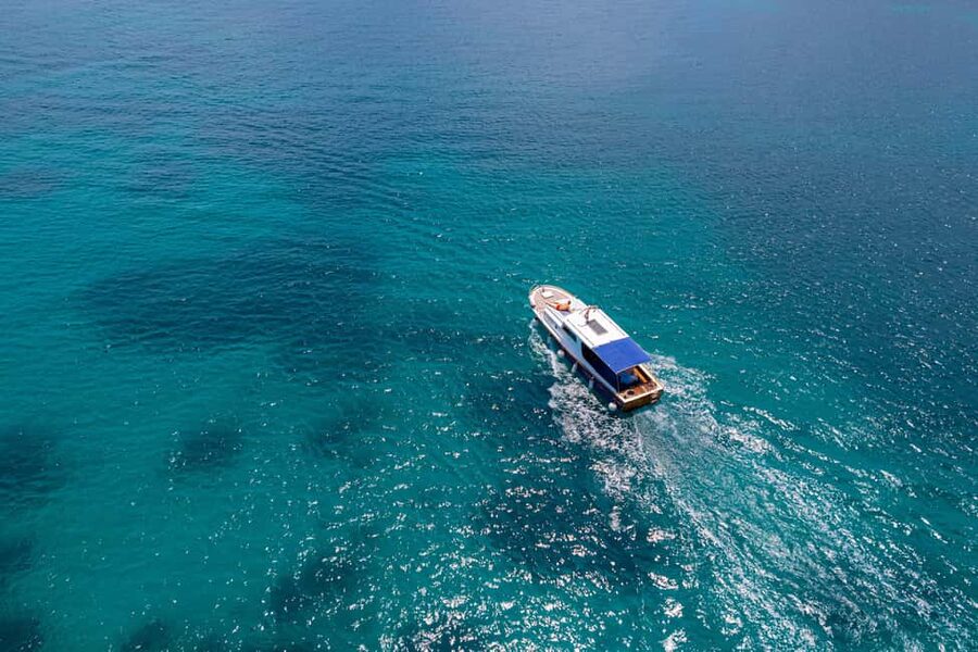 Korčula: Sail Away - tour with traditional craftmanship boat - Badija Island, monastery, and a final swim