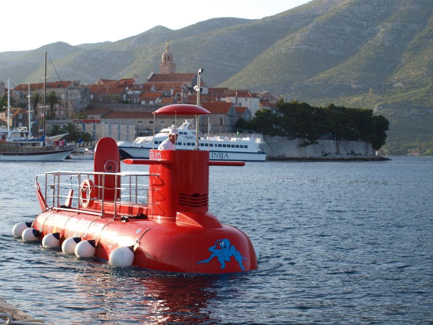 Korcula: Semi-Submarine Tour - Key points to know before boarding