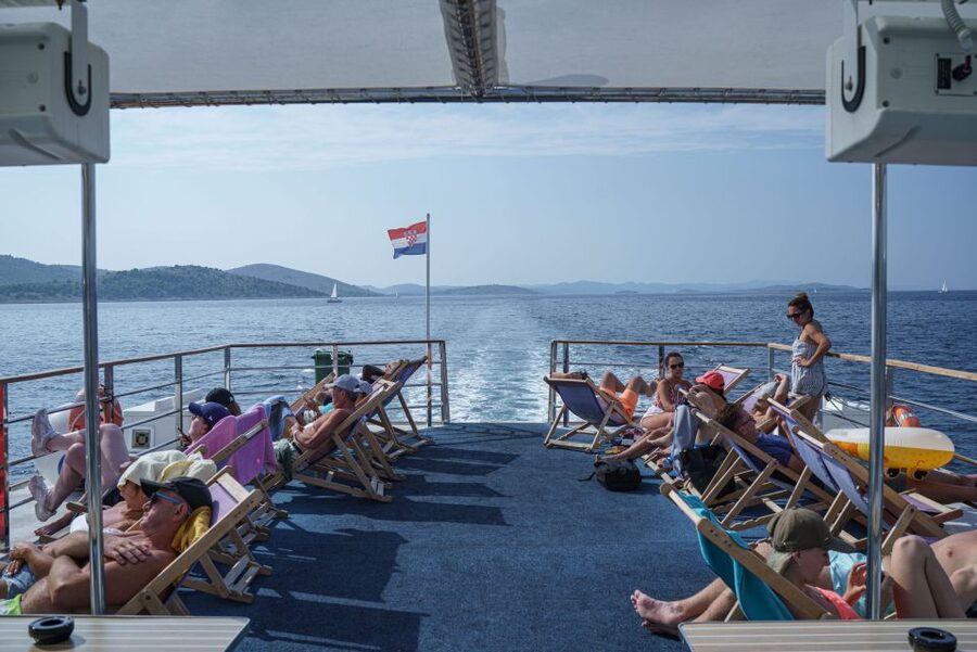 Kornati National Park and Telašćica Full-Day Boat Tour - Swimming in the saltwater Lake Mir
