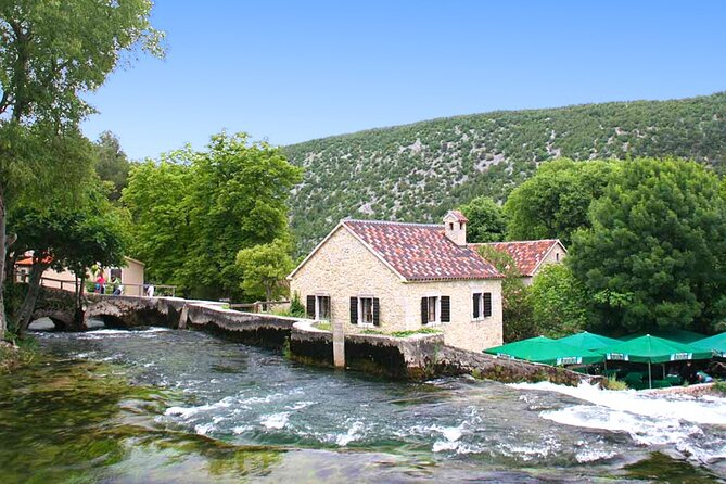 Krka National Park - Private Excursion from Dubrovnik with Mercedes Vehicle - The monastery and the slower side of the park