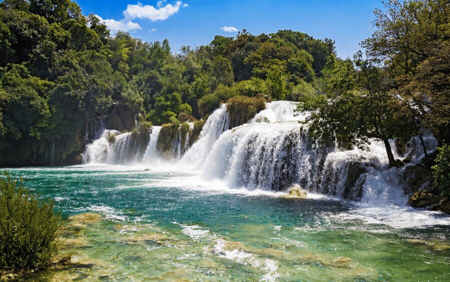 Krka National Park Waterfalls Group Tour from Split - Old mills, rolling mills, and the Ethno village