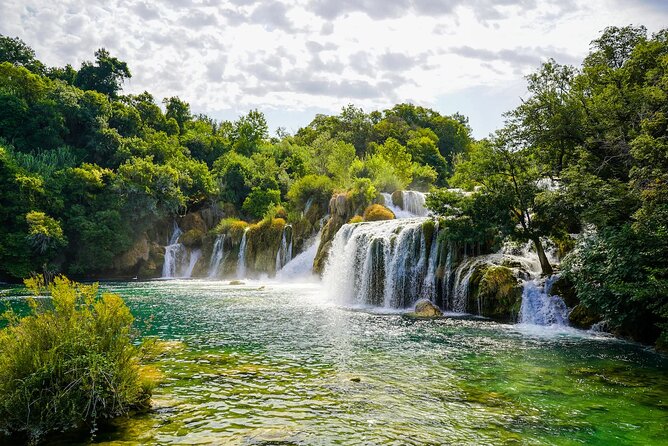 Krka Waterfalls, Food & Wine Tasting, Boat Ride & Zadar Old Town - Skradin free time, lunch, and a swim