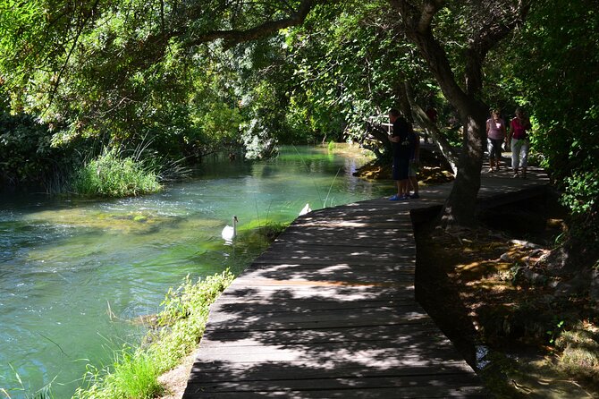 Krka Waterfalls National Park Boat Tour from Vodice - The mussel stop brings Dalmatia to the table