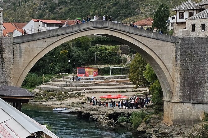 Luxury Day tour to Mostar and Kravice waterfalls - Pickup from Pile Gate, the airport, or your hotel
