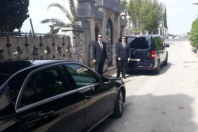 Luxury private transfer: Dubrovnik to Dubrovnik airport - Price and value for different group sizes