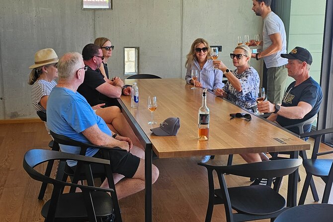 Luxury Wine and Oyster tasting - How the schedule feels over eight hours