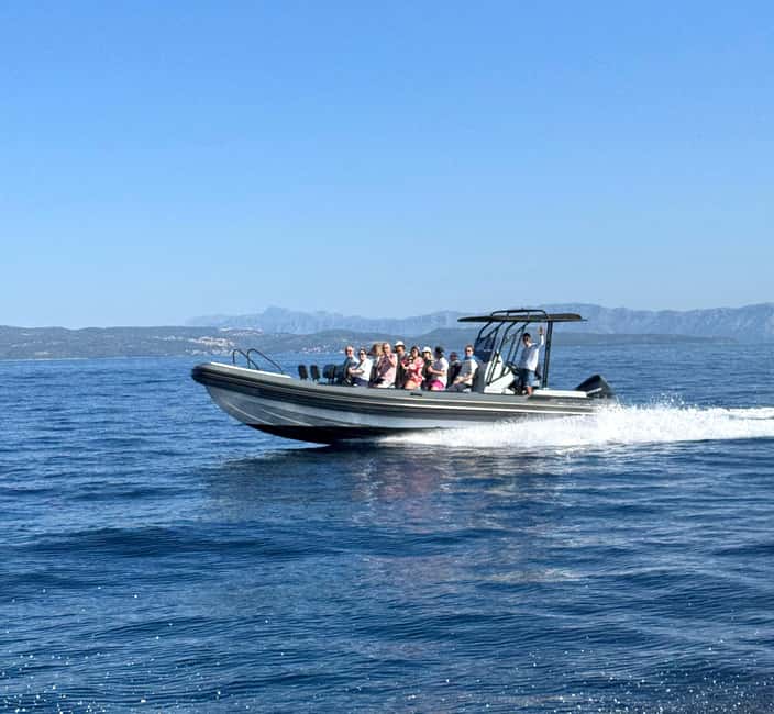 Makarska: Golden Horn Beach & Secluded Bays Speedboat Tour - The second secluded bay near Selca
