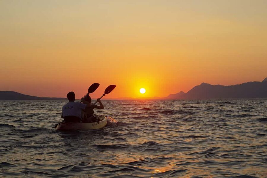 Makarska: Guided Sea Kayaking Tour with Snorkeling Stop - Around St. Peter and Osejava