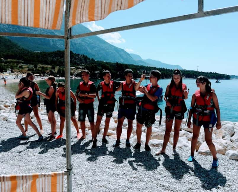 Makarska: Parasailing Experience - MPL Nautika - What happens from harbor to harness