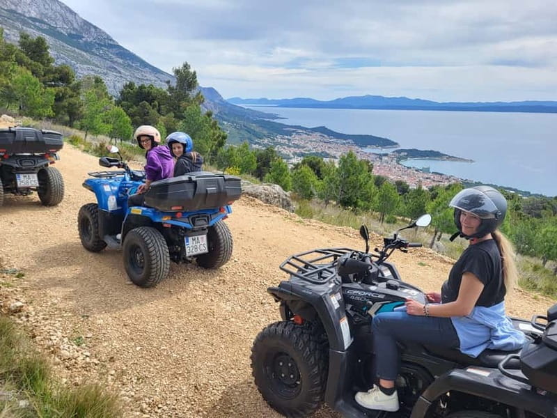 Makarska Safari ATV Quad Tour - The first hour: riding along the Makarska Riviera