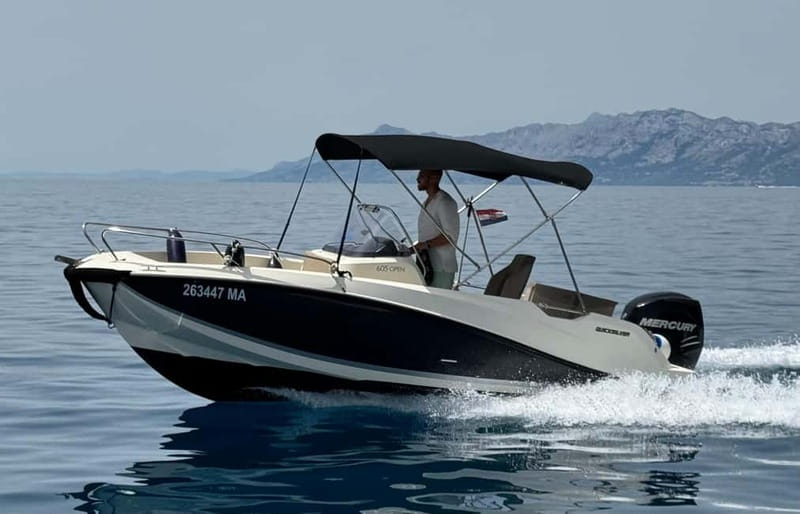 Makarska: Sunset private boat tour from Makarska - Forty-Five Minutes at Nugal Beach