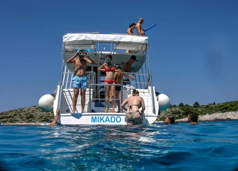 Mikado Kornati Excursion - Lunch and a Final Swim at Suha Punta