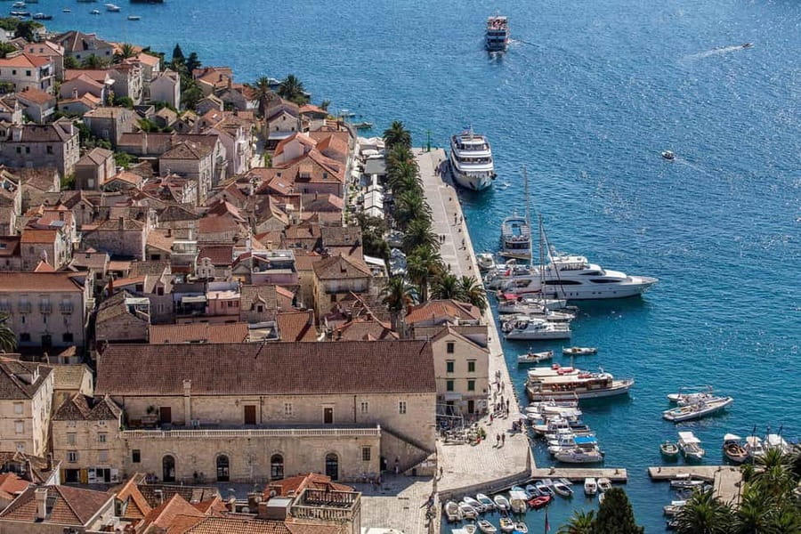 Milna: Boat Trip to Bol and The Hidden Bays of Brac island - Bol and Zlatni Rat, Brac’s famous pair
