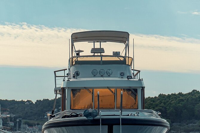 Mljet Island National park Yacht Excursion from Korcula Island - The return cruise and changing sea conditions