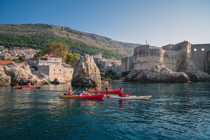 Morning and Day Tours - Sea Kayaking & Snorkelling Dubrovnik - Paddling back to Pile Bay
