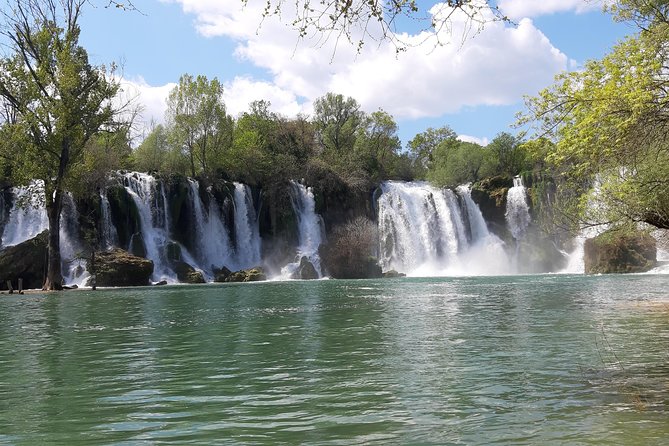 Mostar, Pocitelj and Kravice Waterfalls Private Tour from Dubrovnik - Kravice Falls: Start With Water and Shade