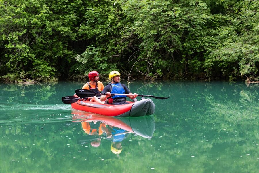 Mrežnica Waterfalls Kayaking | Slunj - Rastoke - Plitvice - Returning by van after the final stretch