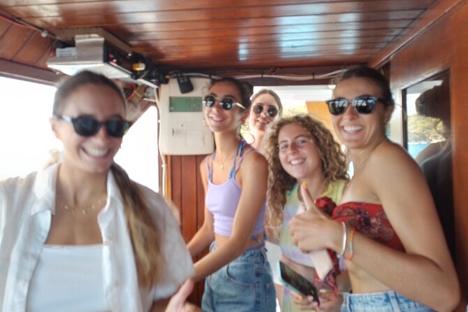 NP Brijuni Island Swimming & Dolphin Watching Sunset Cruise - The sunset and Pula’s harbor lights