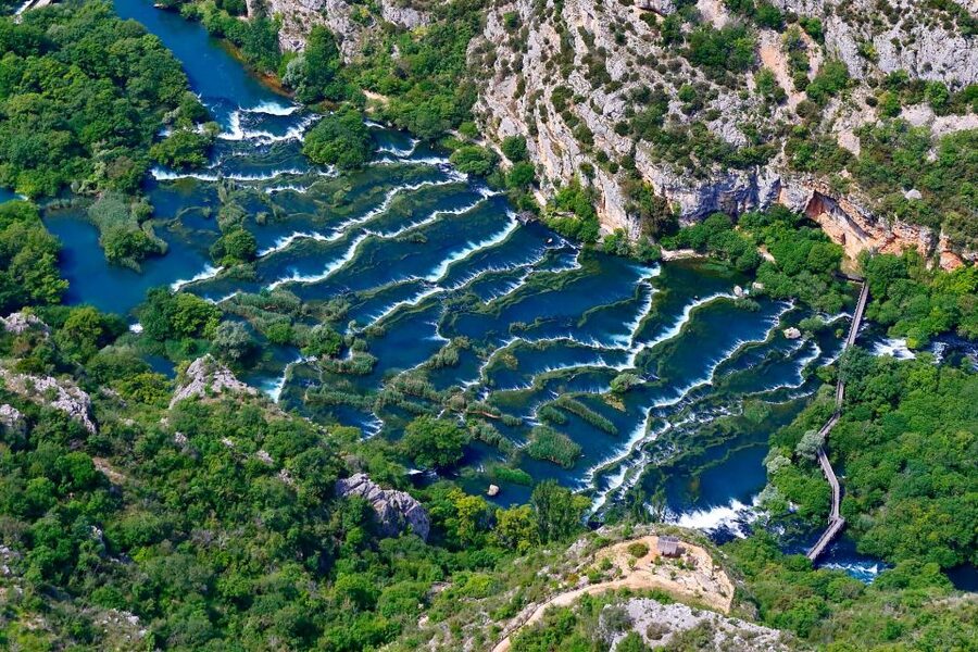 NP Krka tour with Boat Ride and Swimming in Skradin town - Swimming at Skradin’s river beach