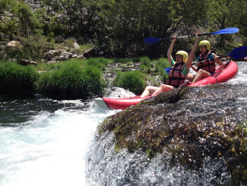 Obrovac: Rafting or Kayaking on the Zrmanja River - A river day shaped by the season