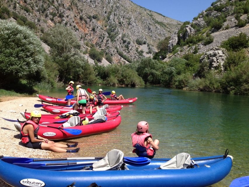 Obrovac: Rafting or Kayaking on the Zrmanja River - What the summer kayak version is really like