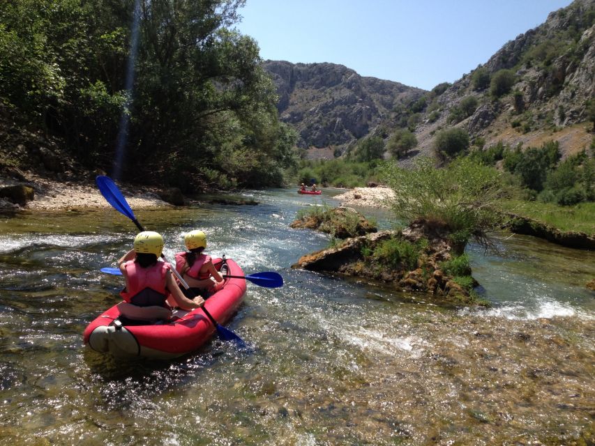 Obrovac: Rafting or Kayaking on the Zrmanja River - What changes when the river is high