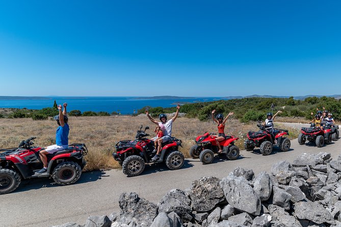 Off road Quad Adventure Tour on Island Čiovo - Gospa od Prizidnice adds history and a short walk